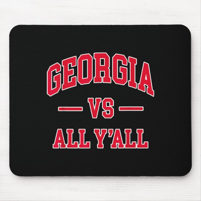 Georgia - Retro-Design - Klick  Mousepad (Vorne)