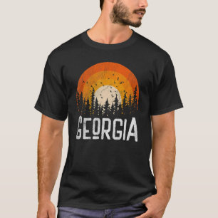 Georgia Retro-Stil Vintage 70er 80er 90er Zuhause T-Shirt