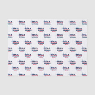 Georgia Staatsstolz Tissue Paper Seidenpapier