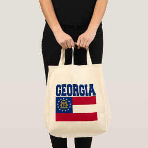 Georgia State Flag Totag Tragetasche