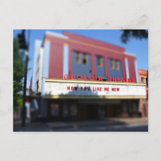 Georgia Theater Postkarte