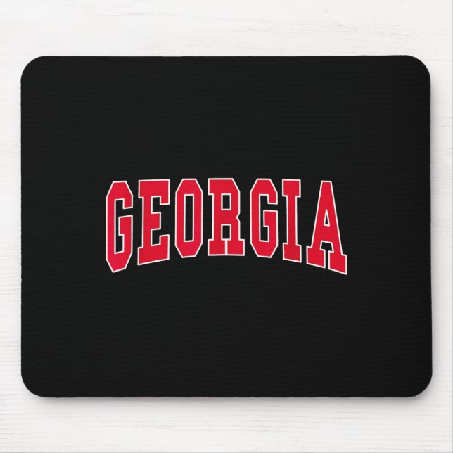 Georgia - Throwback Design - Clic  Mousepad (Vorne)