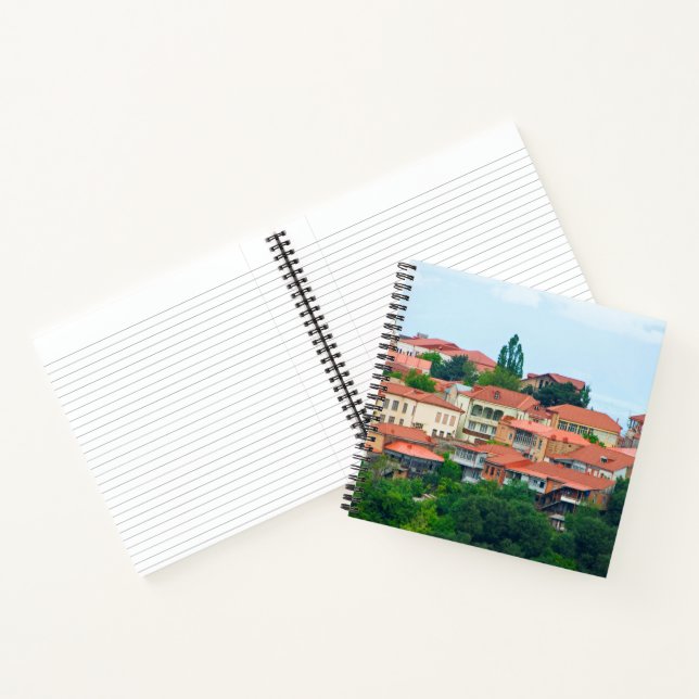 Georgia Town Landschaft Notizbuch (Innenseite)