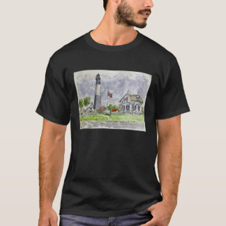 Georgia Tybee Island Lighthouse 1736 Design T Shir T-Shirt