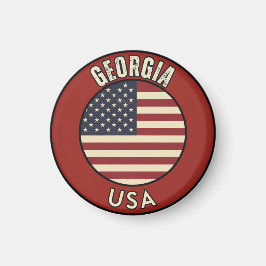 Georgia United States of America Magnet