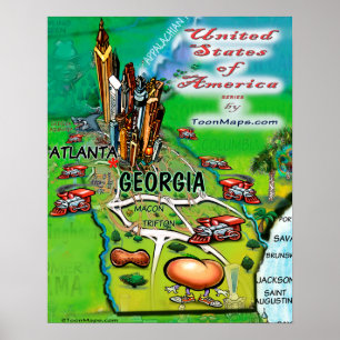 Georgia USA Poster