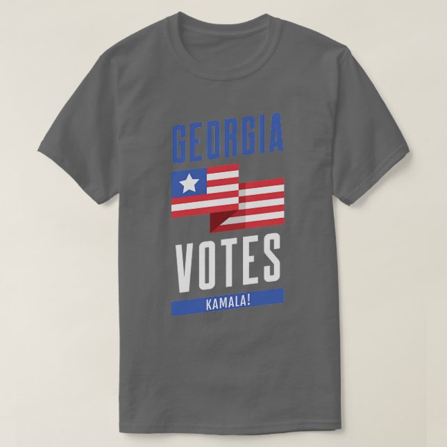 Georgia vote Kamala TShirt (Design devant)