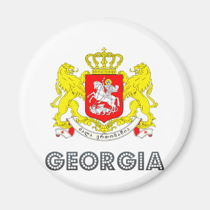 Georgia-Wappen Magnet