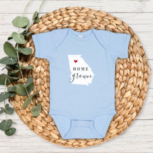 Georgia Zuhause Grown Staat T-Shirt Baby Strampler