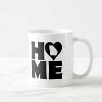 Georgia Zuhause Heart Staat Tasse oder Travel Mug