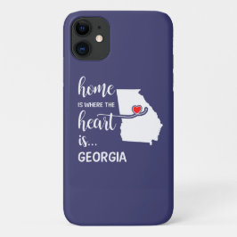 Georgia Zuhause ist das Herz Case-Mate iPhone Hülle