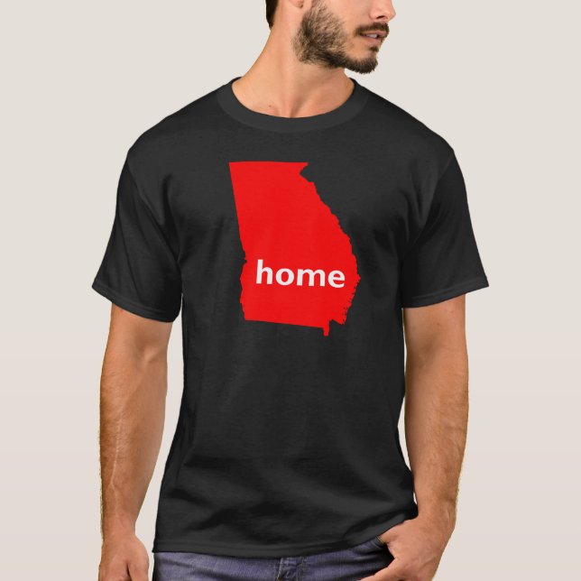 Georgia-Zuhause T-Shirt (Vorderseite)