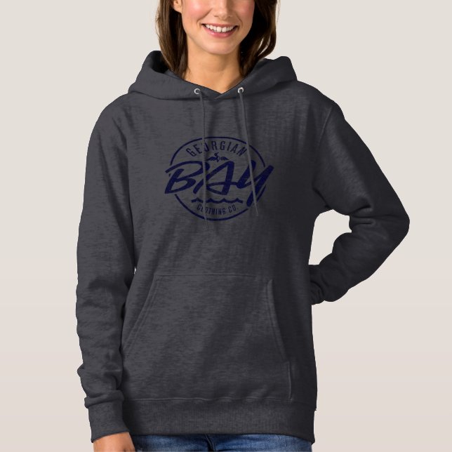 Georgian Bay Clothing Co. Women's Grey Hoodie (Vorderseite)