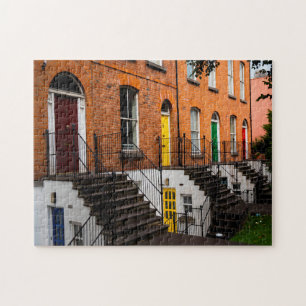 Georgian Dublin Türen Irland.