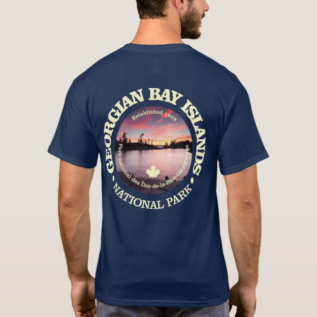 Georgianische Bucht T-Shirt (Rückseite)