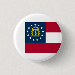 Georgianische Flagge, Flagge Georgiens Button