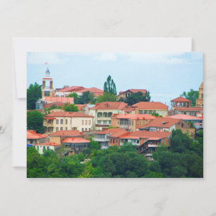 Georgianische Stadtlandschaft Dankeskarte