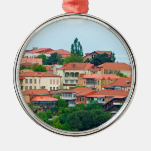 Georgianische Stadtlandschaft Ornament Aus Metall