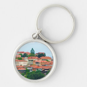 Georgianische Stadtlandschaft Schlüsselanhänger
