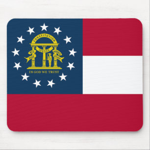 Georgias Staatsflagge Mousepad