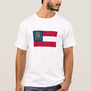 Georgias Staatsflagge T-Shirt