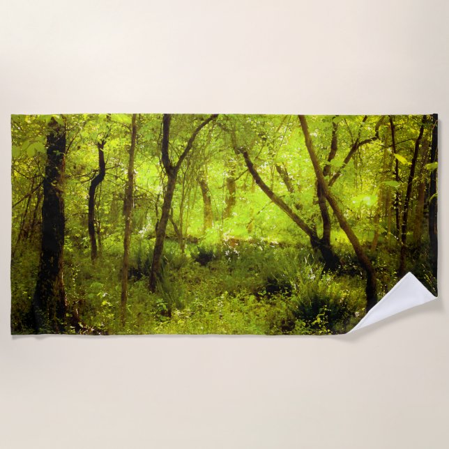 GÉORGIE DANS MON ESPRIT serviette de plage (Devant)