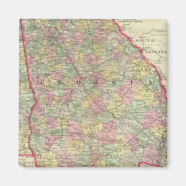 Georgien, Alabama Magnet (Vorne)