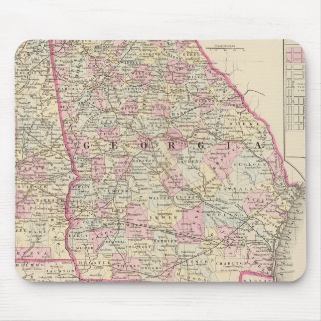Georgien, Alabama Mousepad (Vorne)