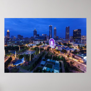 Georgien, Atlanta, hundertjähriger Olympischer Pa Poster