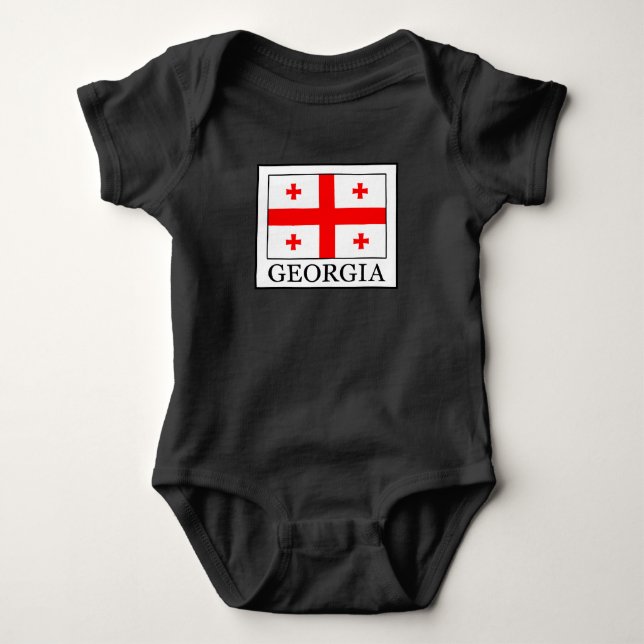 Georgien Baby Strampler (Vorderseite)
