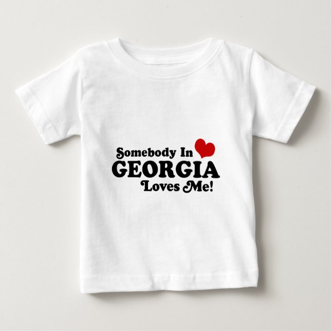 Georgien Baby T-shirt (Vorderseite)