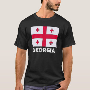 Georgien Flag Unterstützung georgischer Volksfraue T-Shirt