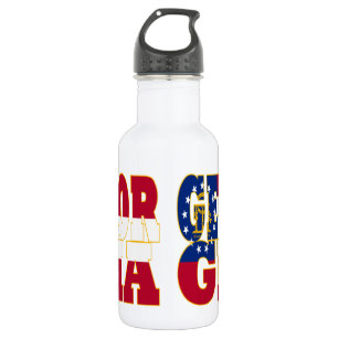 Georgien - Flaggenstaat Trinkflasche