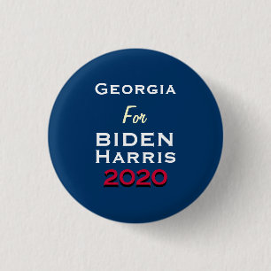 GEORGIEN für BIDEN HARRIS-Rundkampagne 2020 Button