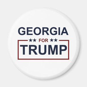 Georgien für Trump Magnet