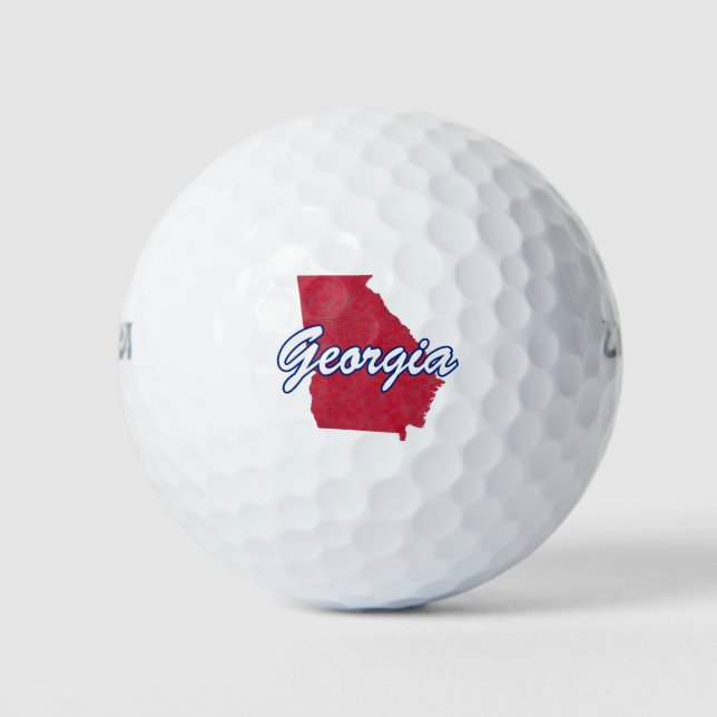 Georgien Golfball (Vorderseite)