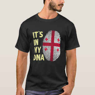 Georgien in meinem DNA-Georgien-Flaggenteam Georgi T-Shirt