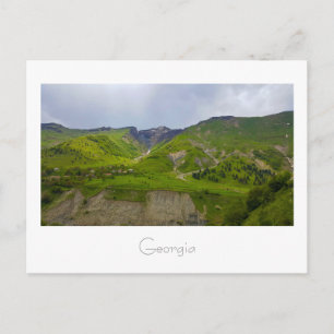 Georgien Kaukus Berge Landschaft Natur Postkarte