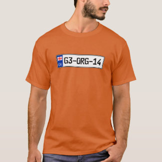 Georgien Landeskennzeichen T-Shirt