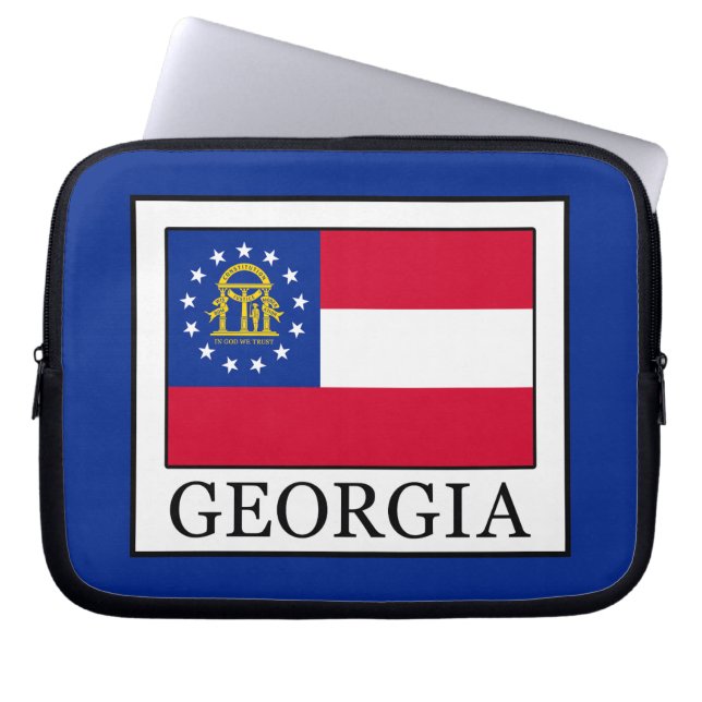 Georgien Laptopschutzhülle (Vorderseite)