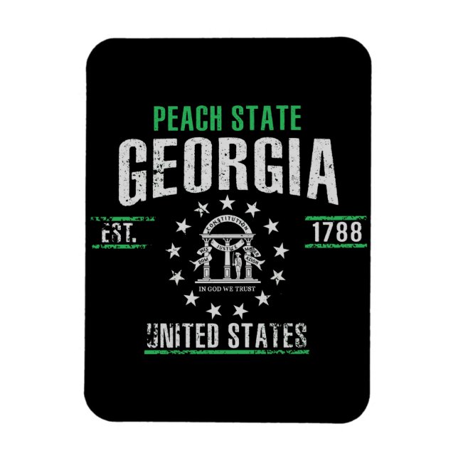 Georgien Magnet (Vertikal)