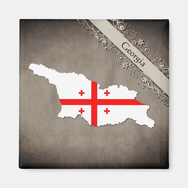 Georgien Magnet (Vorne)