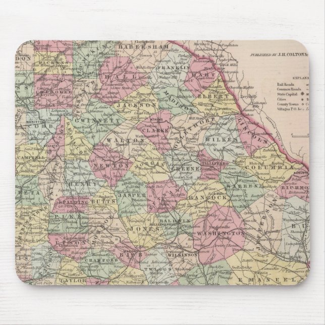 Georgien Mousepad (Vorne)