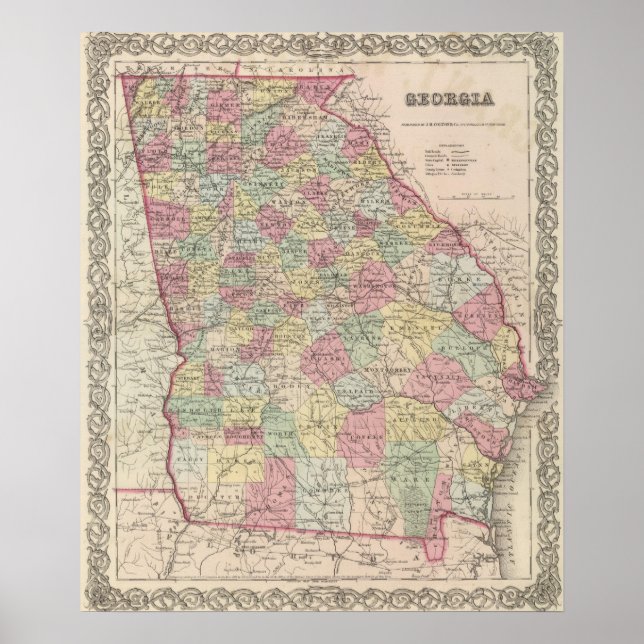 Georgien Poster (Vorne)