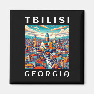 Georgien Reise und Tiflis  Magnet