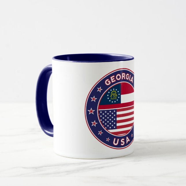 Georgien Tasse (Vorderseite Links)