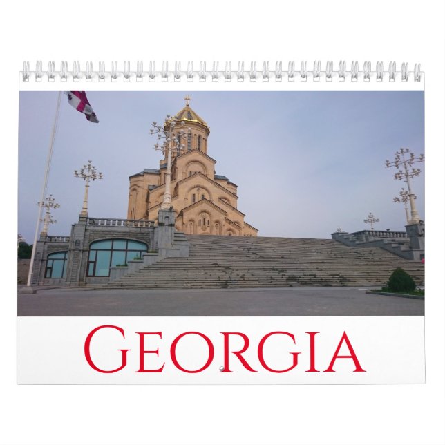 Georgien-Tbilisi-Borjomi-Architektur Kalender (Titelbild)