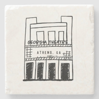 Georgien-Theater - Sehenswürdigkeit von Athen - Un Steinuntersetzer