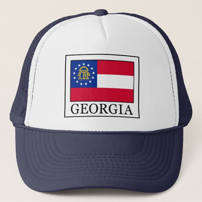 Georgien Truckerkappe (Vorderseite)