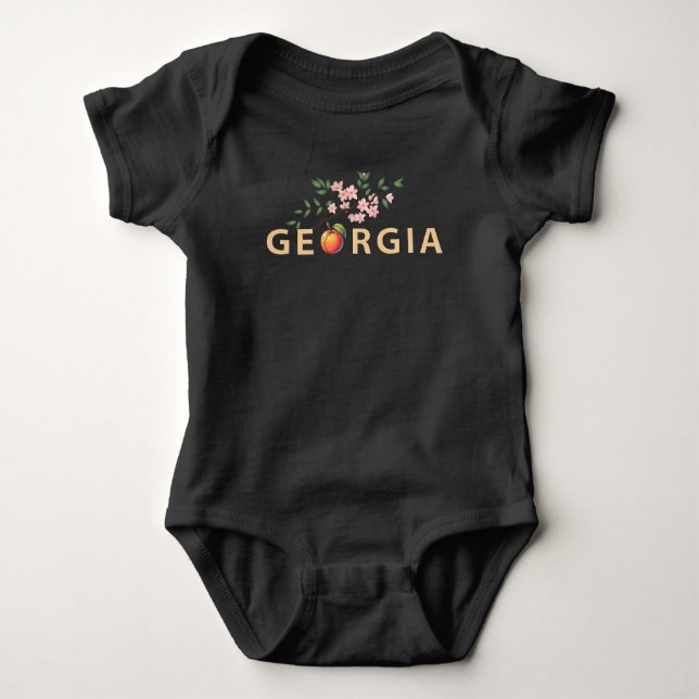 Georgien USA Baby Strampler (Vorderseite)